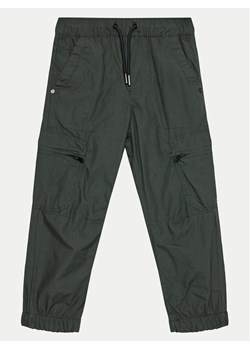 OVS Spodnie cargo 2127612 Zielony Regular Fit ze sklepu MODIVO w kategorii Spodnie dziewczęce - zdjęcie 182659342