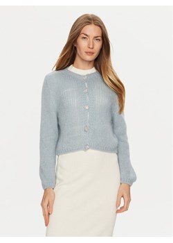 ViCOLO Kardigan 33013S Błękitny Regular Fit ze sklepu MODIVO w kategorii Swetry damskie - zdjęcie 182659452