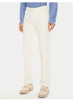Tommy Hilfiger Jeansy WW0WW44331 Biały Regular Fit ze sklepu MODIVO w kategorii Jeansy damskie - zdjęcie 182659462
