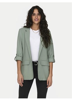 ONLY Marynarka Aris 15310839 Zielony Loose Fit ze sklepu MODIVO w kategorii Marynarki damskie - zdjęcie 182659492
