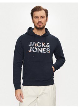 Jack&Jones Bluza Bryan 12268128 Granatowy Relaxed Fit - id: 0000304782831 - marki Jack & Jones - 182659531 Jack&Jones Bluza Bryan 12268128 Granatowy Relaxed Fit ze sklepu MODIVO w kategorii Bluzy męskie - zdjęcie 182659531