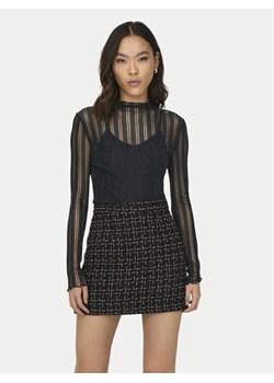 JDY Bluzka Vivy 15301743 Czarny Slim Fit ze sklepu MODIVO w kategorii Bluzki damskie - zdjęcie 182659683