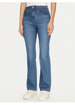 BOSS Jeansy Lyris 50531993 Niebieski Straight Fit ze sklepu MODIVO w kategorii Jeansy damskie - zdjęcie 182659724