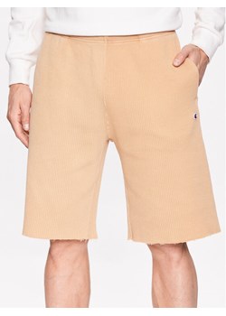 Champion Szorty sportowe 218646 Beżowy Regular Fit ze sklepu MODIVO w kategorii Spodenki męskie - zdjęcie 182659742