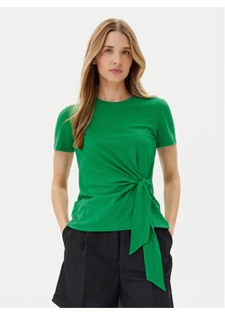Tommy Hilfiger T-Shirt WW0WW44559 Zielony Regular Fit ze sklepu MODIVO w kategorii Bluzki damskie - zdjęcie 182659754