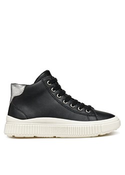 Geox Sneakersy J Laquinny Girl J46M3F 000BC C0039 M Czarny ze sklepu MODIVO w kategorii Trampki dziecięce - zdjęcie 182659893