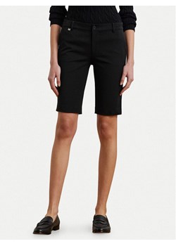 LAUREN RALPH LAUREN Szorty materiałowe 200661653004 Czarny Regular Fit ze sklepu MODIVO w kategorii Szorty - zdjęcie 182660013