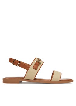 Nine West Sandały 678322-CCC Beżowy ze sklepu MODIVO w kategorii Sandały damskie - zdjęcie 182660230