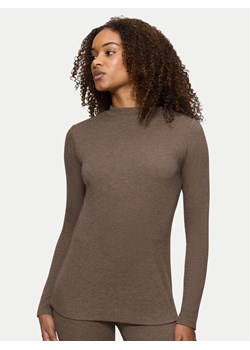 Triumph Sweter Smart Thermal 10221490 Brązowy Slim Fit ze sklepu MODIVO w kategorii Swetry damskie - zdjęcie 182660240
