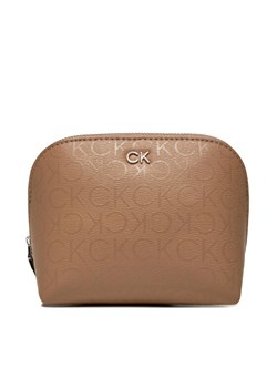 Calvin Klein Kosmetyczka K60K612203 Brązowy ze sklepu MODIVO w kategorii Kosmetyczki - zdjęcie 182660302
