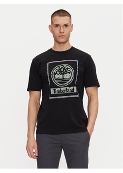 Timberland T-Shirt TB0A6DHD Czarny Regular Fit ze sklepu MODIVO w kategorii T-shirty męskie - zdjęcie 182660512