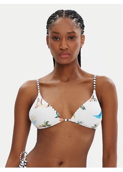 Seafolly Góra od bikini Isla Palm 30726-216 Biały ze sklepu MODIVO w kategorii Stroje kąpielowe - zdjęcie 182660600