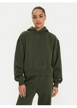 Champion Bluza 117539 Zielony Regular Fit ze sklepu MODIVO w kategorii Bluzy damskie - zdjęcie 182660661