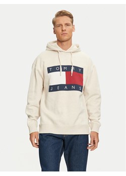 Tommy Jeans Bluza DM0DM20591 Beżowy Relaxed Fit ze sklepu MODIVO w kategorii Bluzy męskie - zdjęcie 182660662