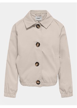 Kids ONLY Kurtka przejściowa Eja 15310828 Szary Regular Fit ze sklepu MODIVO w kategorii Kurtki dziewczęce - zdjęcie 182660740