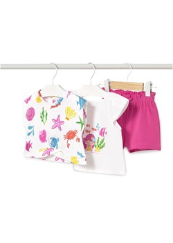 Mayoral Komplet t-shirt, top i spodenki 1232 Różowy Regular Fit ze sklepu MODIVO w kategorii Komplety niemowlęce - zdjęcie 182660762