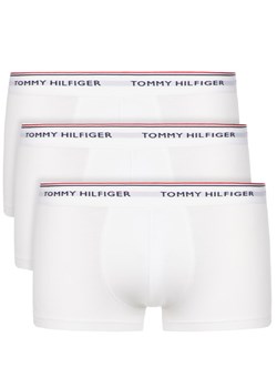 Tommy Hilfiger Komplet 3 par bokserek 3P Lr Trunk 1U87903841 Biały ze sklepu MODIVO w kategorii Majtki męskie - zdjęcie 182660782