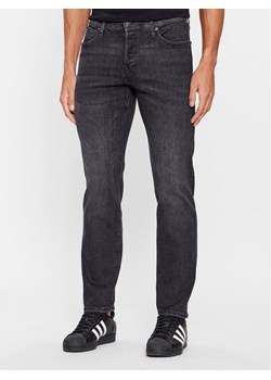 Jack&Jones Jeansy 12246915 Szary Tapered Fit ze sklepu MODIVO w kategorii Jeansy męskie - zdjęcie 182660784