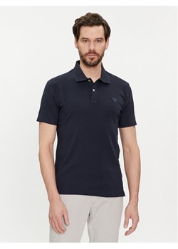 Guess Polo M4GP66 KC701 Granatowy Slim Fit ze sklepu MODIVO w kategorii T-shirty męskie - zdjęcie 182660851