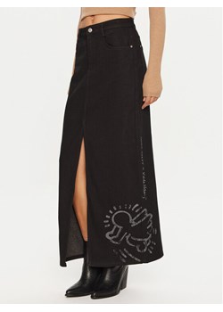 Miss Sixty Spódnica jeansowa 6L3KJ2450000 Czarny Regular Fit ze sklepu MODIVO w kategorii Spódnice - zdjęcie 182661033