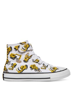 Converse Trampki Chuck Taylor All Star Construction Truck Easy-On A10766C Biały ze sklepu MODIVO w kategorii Trampki dziecięce - zdjęcie 182661144