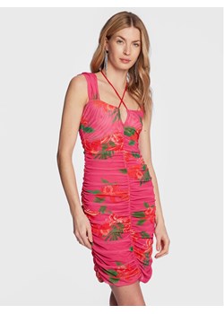 Pinko Sukienka codzienna Avvinto 100954 A0SP Różowy Slim Fit ze sklepu MODIVO w kategorii Sukienki - zdjęcie 182661211
