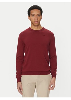 Robe di Kappa Sweter Elisio 62131MW Bordowy Regular Fit ze sklepu MODIVO w kategorii Swetry męskie - zdjęcie 182661240