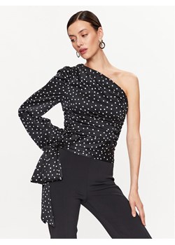 Pinko Bluzka Thira 100227 A0ZI Czarny Regular Fit ze sklepu MODIVO w kategorii Bluzki damskie - zdjęcie 182661340