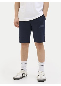Jack&Jones Junior Szorty sportowe New Soft 12204818 Granatowy Slim Fit ze sklepu MODIVO w kategorii Spodenki chłopięce - zdjęcie 182661402
