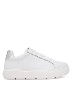 LOVE MOSCHINO Sneakersy JA15184G1MIAC10A Biały ze sklepu MODIVO w kategorii Buty sportowe damskie - zdjęcie 182661460