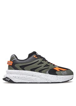 EA7 Emporio Armani Sneakersy X8X194 XK408 U253 Khaki ze sklepu MODIVO w kategorii Buty sportowe męskie - zdjęcie 182661554