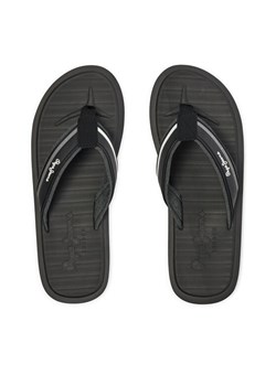 Pepe Jeans Japonki West Basic PMS70156 Czarny ze sklepu MODIVO w kategorii Klapki męskie - zdjęcie 182661570