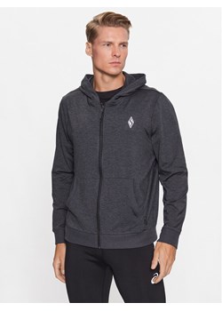 Skechers Kurtka przejściowa Knits Ultra Go Full Zip Hoodie JA26 Szary Regular Fit ze sklepu MODIVO w kategorii Kurtki męskie - zdjęcie 182661801