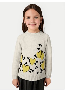 Mayoral Komplet sweter i sukienka 4925 Beżowy Regular Fit ze sklepu MODIVO w kategorii Sukienki dziewczęce - zdjęcie 182661882