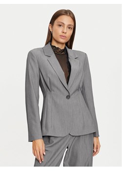 Vero Moda Marynarka Vika 10323449 Szary Slim Fit ze sklepu MODIVO w kategorii Marynarki damskie - zdjęcie 182661980