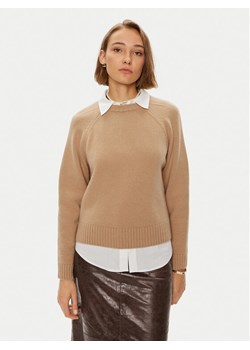 Weekend Max Mara Sweter 2425366162 Beżowy Regular Fit ze sklepu MODIVO w kategorii Swetry damskie - zdjęcie 182662012