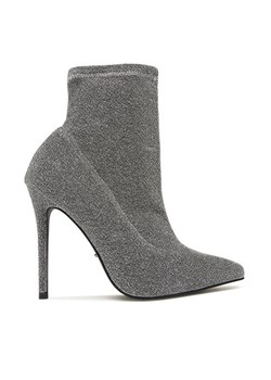 DeeZee Botki KL-HT6933-1 Srebrny ze sklepu MODIVO w kategorii Botki - zdjęcie 182662090