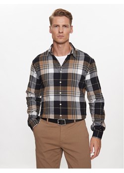Lindbergh Koszula 30-203482 Beżowy Slim Fit ze sklepu MODIVO w kategorii Koszule męskie - zdjęcie 182662183