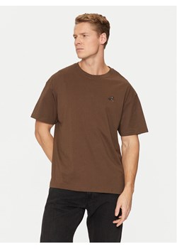 Solid T-Shirt Manes 21108333 Czarny Regular Fit ze sklepu MODIVO w kategorii T-shirty męskie - zdjęcie 182662222
