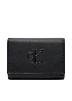 Calvin Klein Jeans Mały Portfel Damski LV04K1078G Czarny ze sklepu MODIVO w kategorii Portfele damskie - zdjęcie 182662301