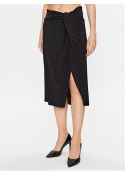 DKNY Spódnica midi P3EN8R02 Czarny Regular Fit ze sklepu MODIVO w kategorii Spódnice - zdjęcie 182662313