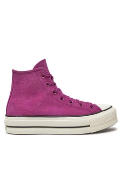 Converse Trampki Chuck Taylor All Star Lift Platform Hi A11143C Różowy ze sklepu MODIVO w kategorii Trampki damskie - zdjęcie 182662430