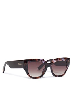 Furla Okulary przeciwsłoneczne WD00120 BX3774 3839S Brązowy ze sklepu MODIVO w kategorii Okulary przeciwsłoneczne damskie - zdjęcie 182662551
