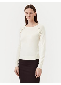 Motivi Sweter M6706001041N Biały Regular Fit ze sklepu MODIVO w kategorii Swetry damskie - zdjęcie 182662564