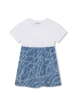 MICHAEL KORS KIDS Sukienka R12160 S Niebieski Regular Fit ze sklepu MODIVO w kategorii Sukienki dziewczęce - zdjęcie 182662641