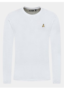 Brave Soul Longsleeve MLT-69FRANZD Biały Regular Fit - id: 0000303340841 - marki BRAVE SOUL - 182662741 Brave Soul Longsleeve MLT-69FRANZD Biały Regular Fit ze sklepu MODIVO w kategorii T-shirty męskie - zdjęcie 182662741