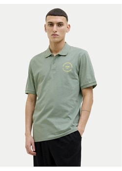 Jack&Jones Polo Simon 12269299 Zielony Regular Fit ze sklepu MODIVO w kategorii T-shirty męskie - zdjęcie 182663051