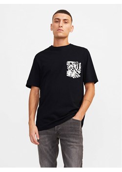 Jack&Jones T-Shirt Lafayette 12250435 Czarny Standard Fit ze sklepu MODIVO w kategorii T-shirty męskie - zdjęcie 182663111