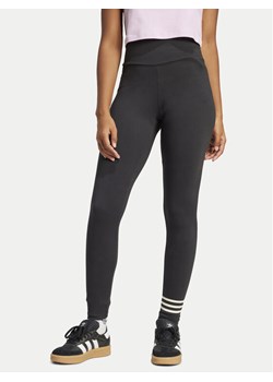 adidas Legginsy Neuclassics Full-Length JI8490 Czarny Slim Fit ze sklepu MODIVO w kategorii Spodnie damskie - zdjęcie 182663181
