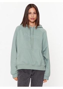 Wrangler Bluza 112343095 Zielony Relaxed Fit ze sklepu MODIVO w kategorii Bluzy damskie - zdjęcie 182663194